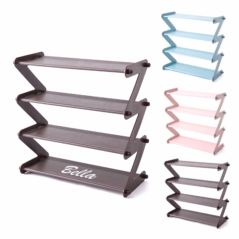 Non Woven Stainless Steel Assembly Shoe Rack