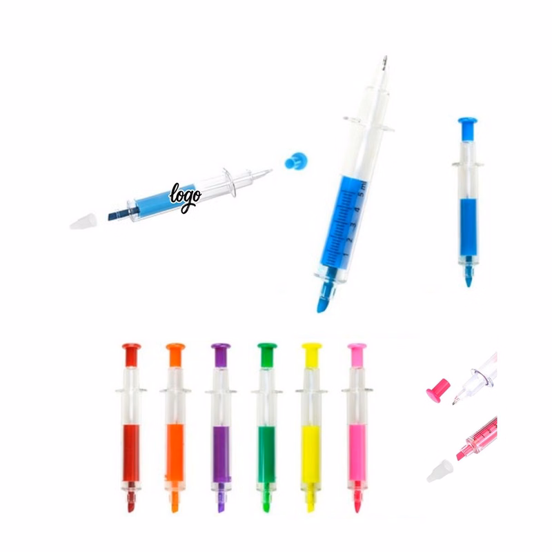 Syringe Shape Highlighter Pen