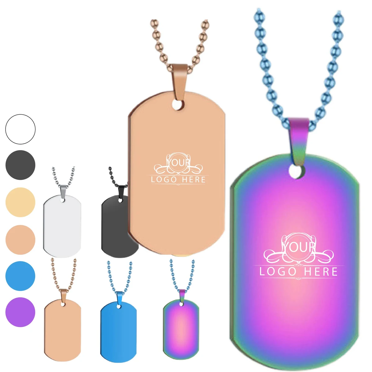Stainless Steel Dog Tag 1