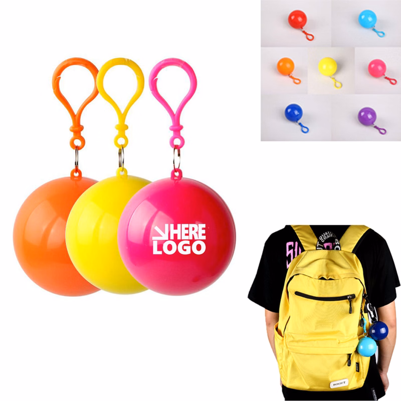 One Time Use Compact Raincoat Sphere