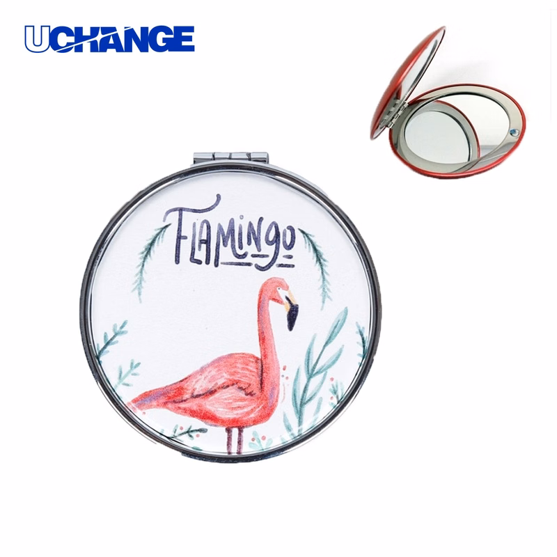 Full Color Flip Round Makeup Mirror