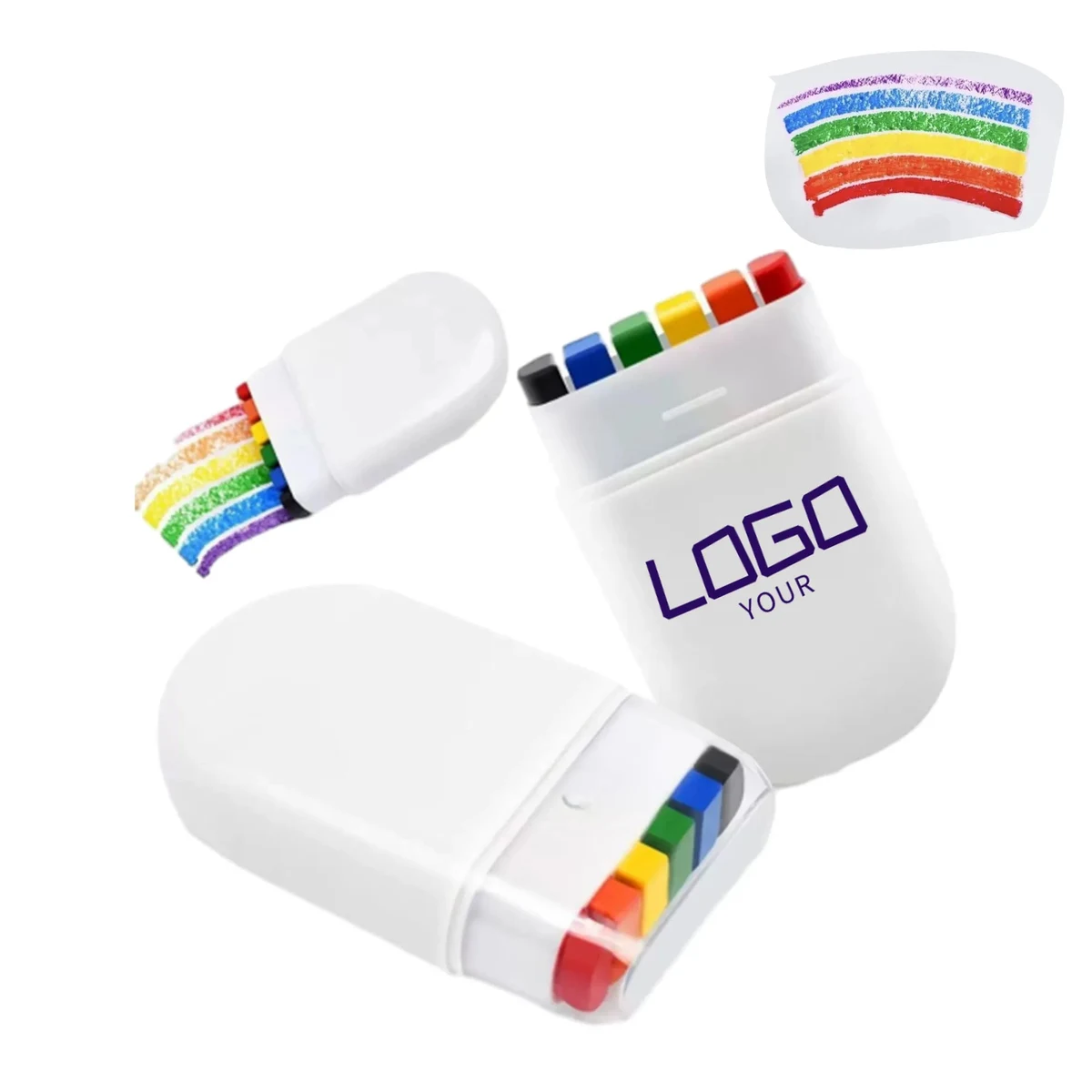 Rainbow Pride Face Paint Stick 1