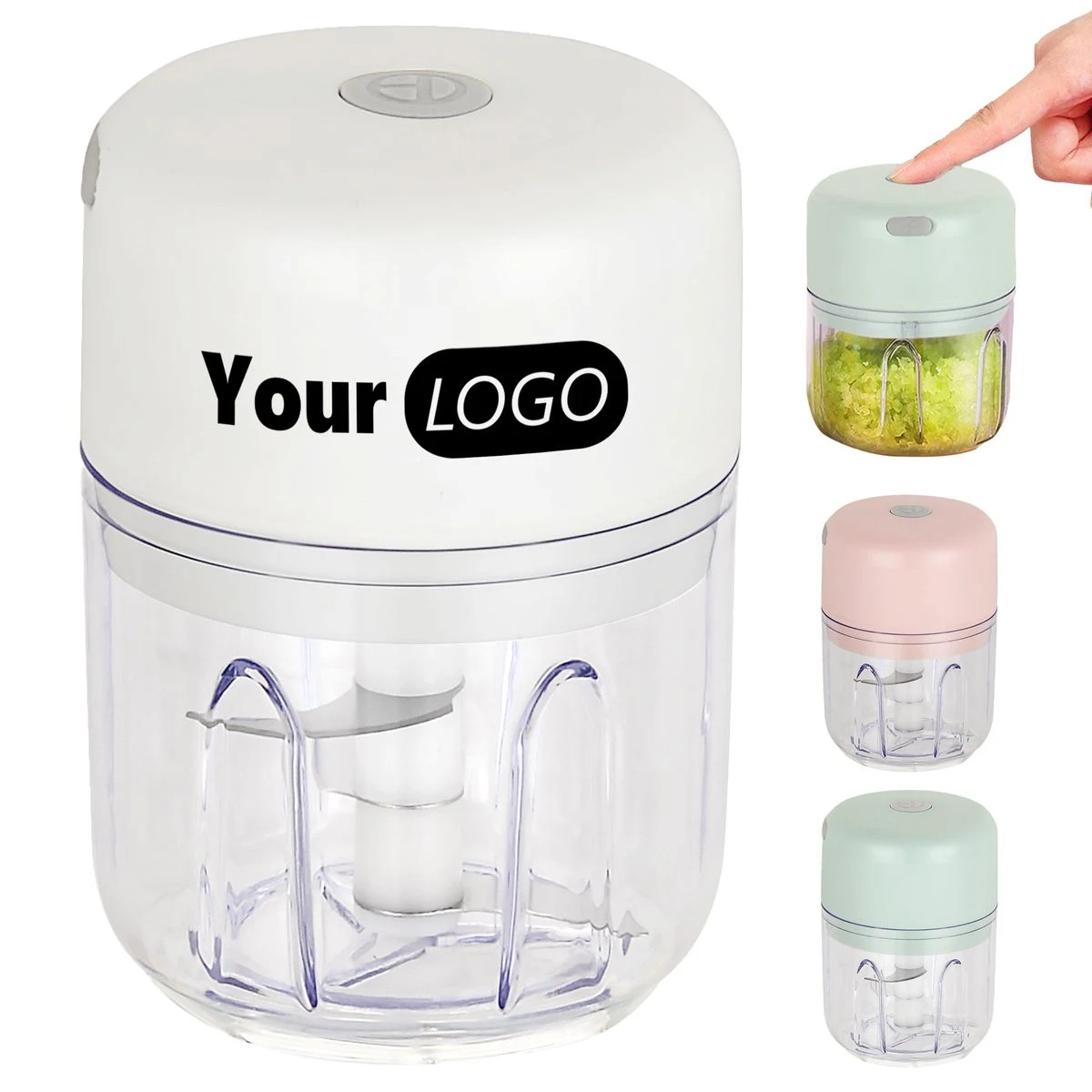 8.5Oz Multi Functional Electric Garlic Chopper 1