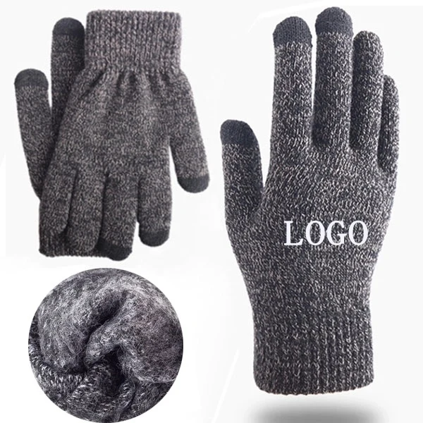 Thick Knitted Warm Winter Touch Screen Gloves 1