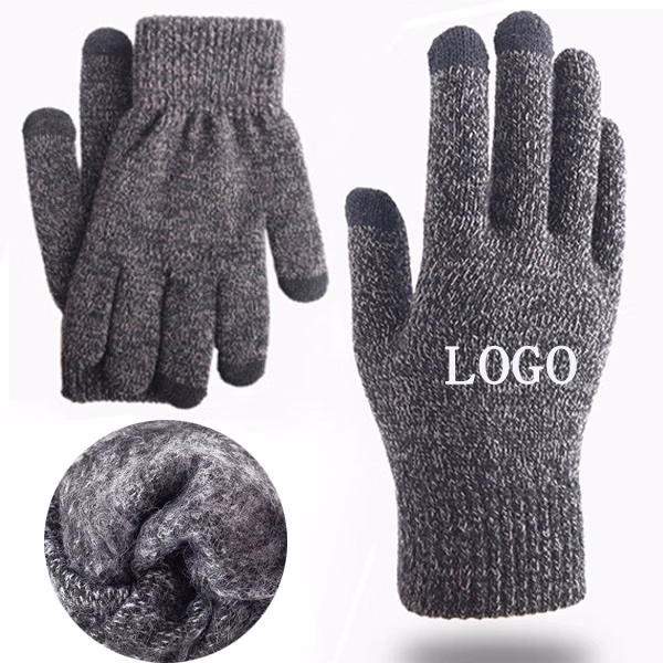 Thick Knitted Warm Winter Touch Screen Gloves