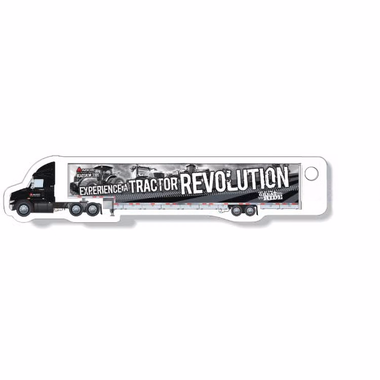 Custom Key Tag .030 Compressed Laminated PVC (7 sq/in), Full Colour