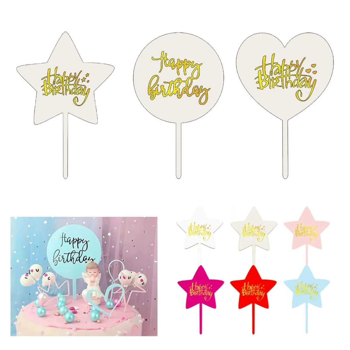 Party Cupcake Toppers 1