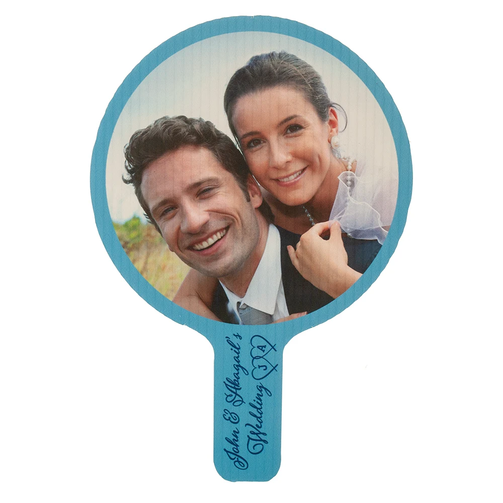 Hand Fans - Round, Full Color 1