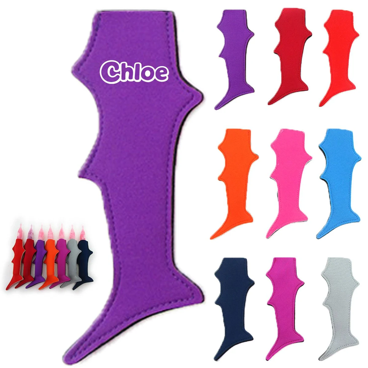 Neoprene Mermaid Ice Pop Sleeve 1