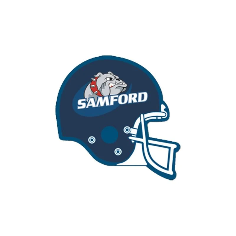 Football Helmet Stock Shape Vinyl Magnet - 30mil 1