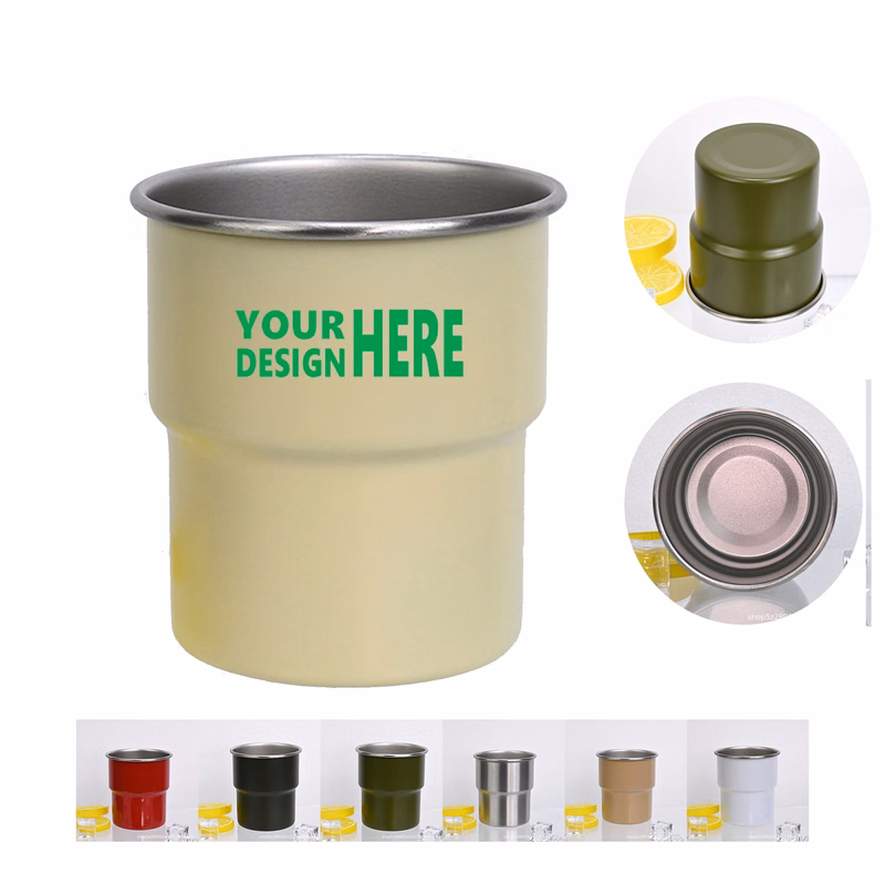 MOQ 100 pcs 10 Oz Aluminum Cup