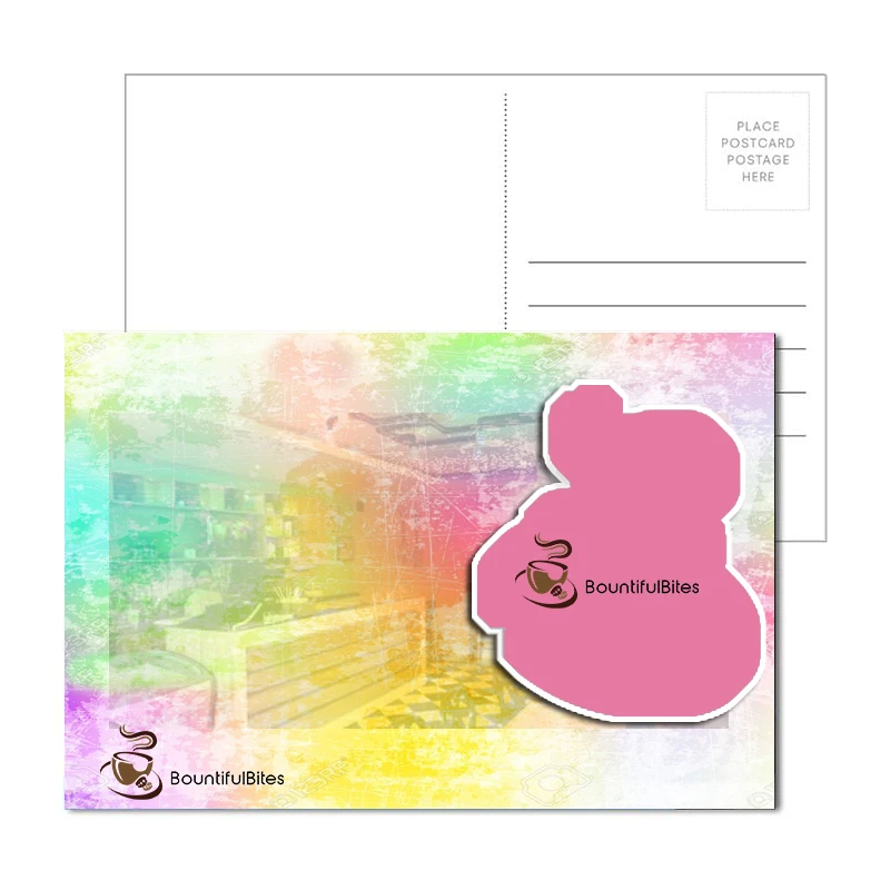 Post Card with Full Color #1 Coaster 1