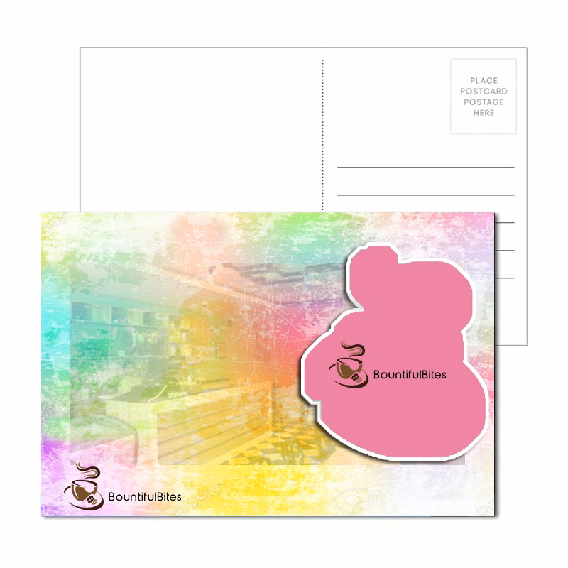 Post Card with Full Color #1 Coaster