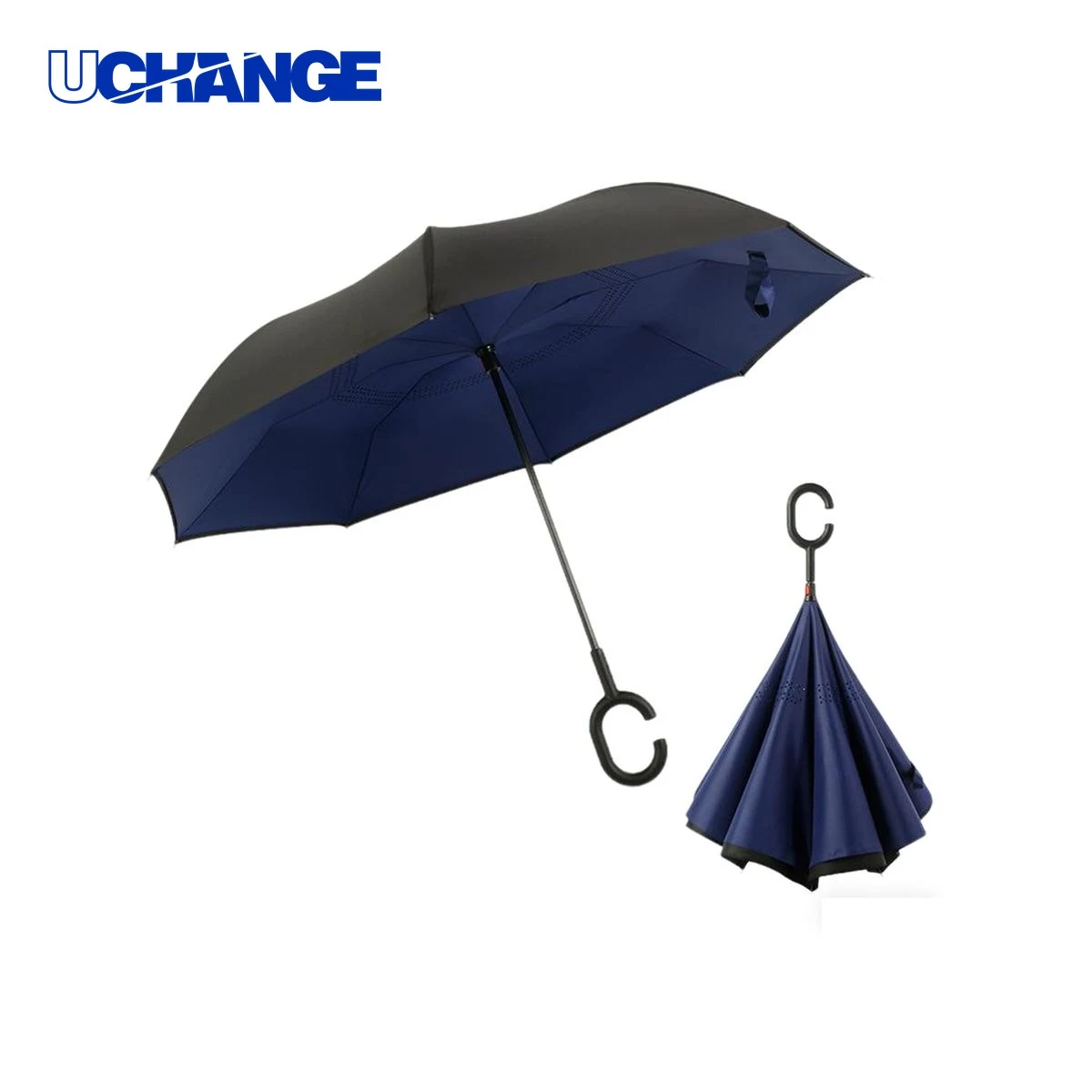 Double Layer Reverse Folding Umbrella 1