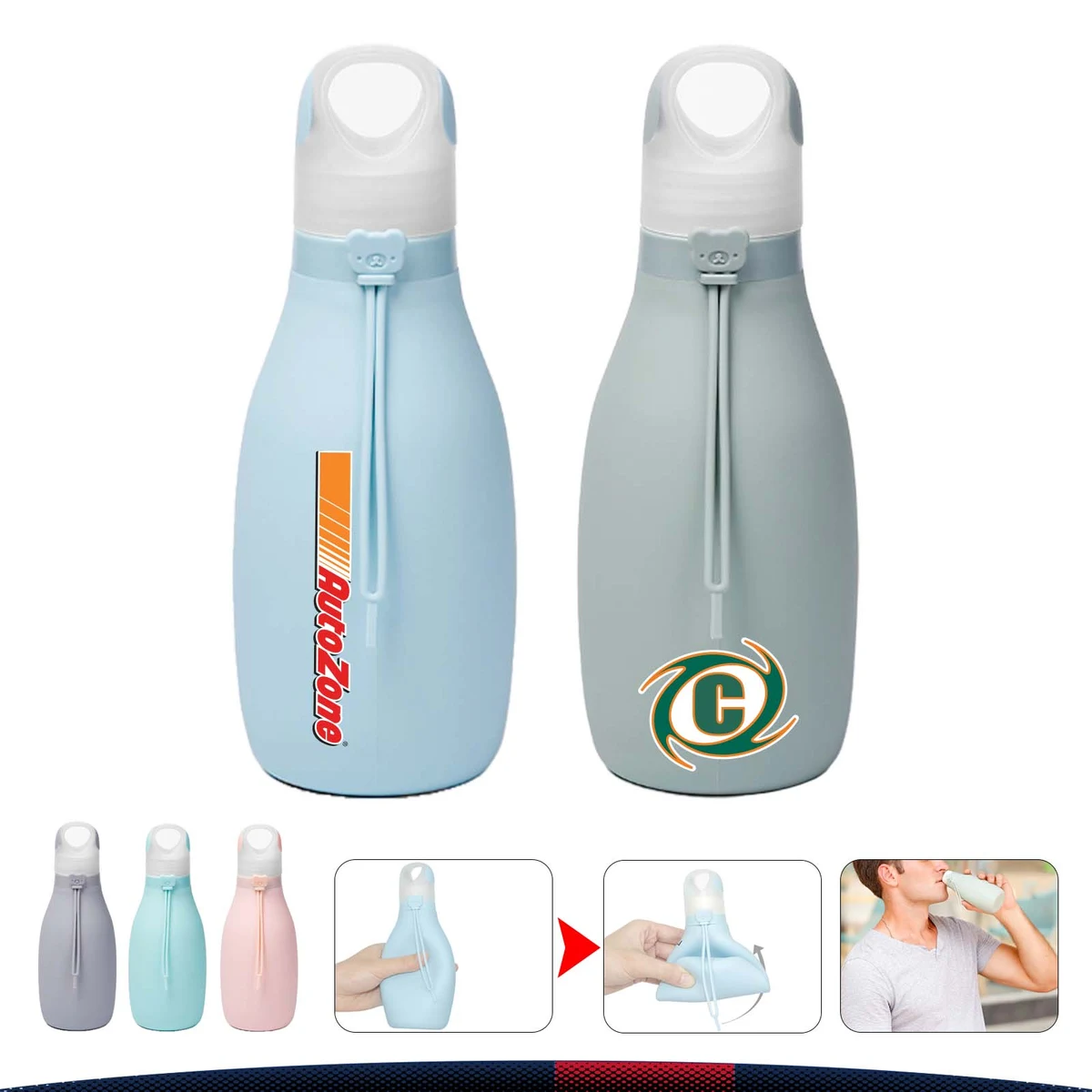 Lanyard Collapsible Bottle 1