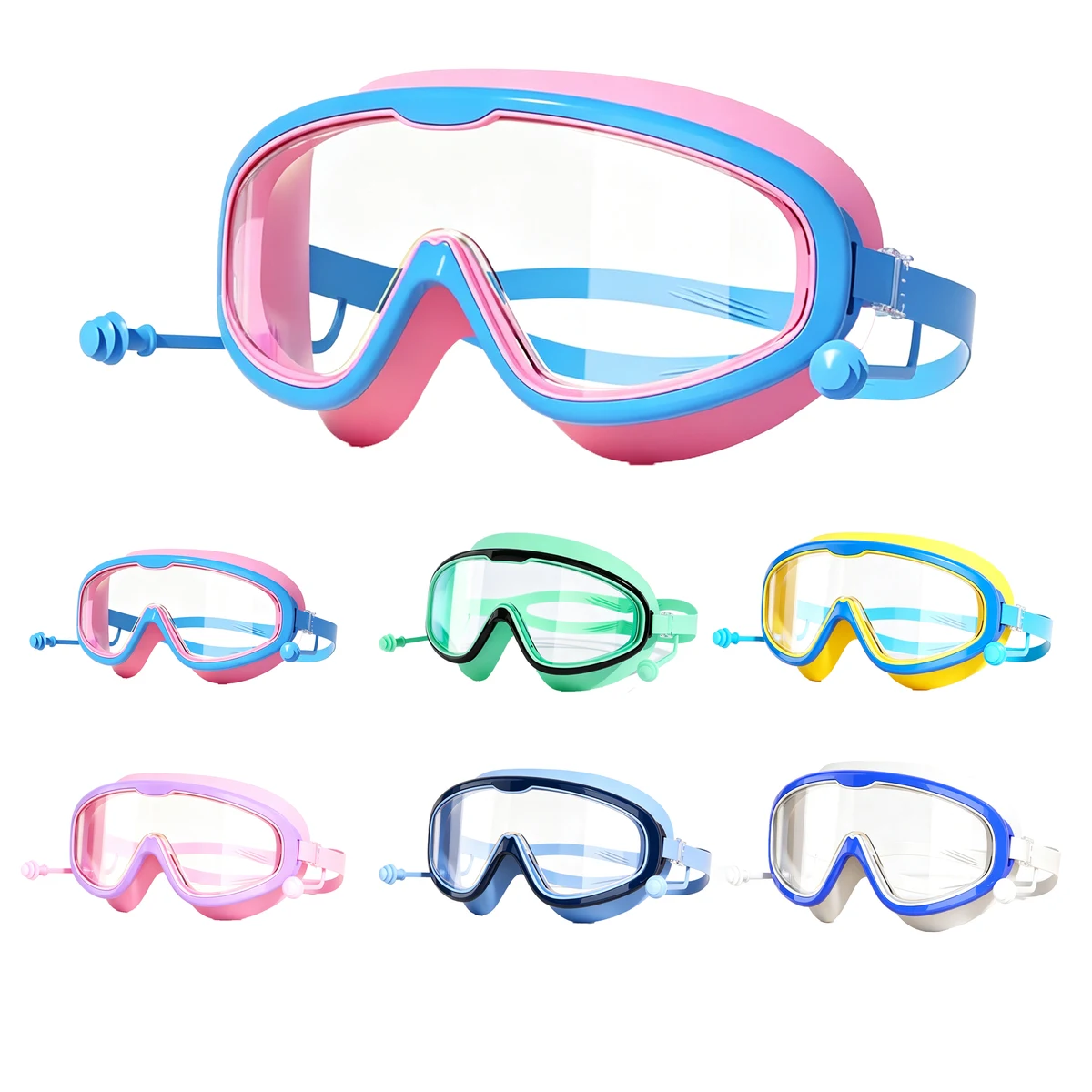 Children Anti-fog Swim Goggles 1