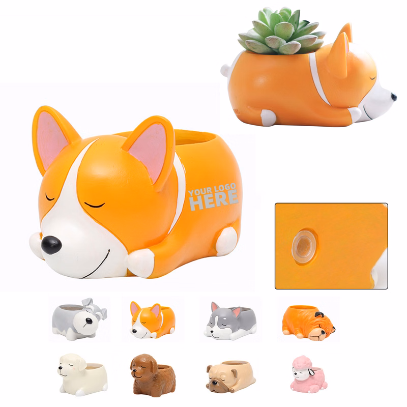 Cute Resin Animal Planter