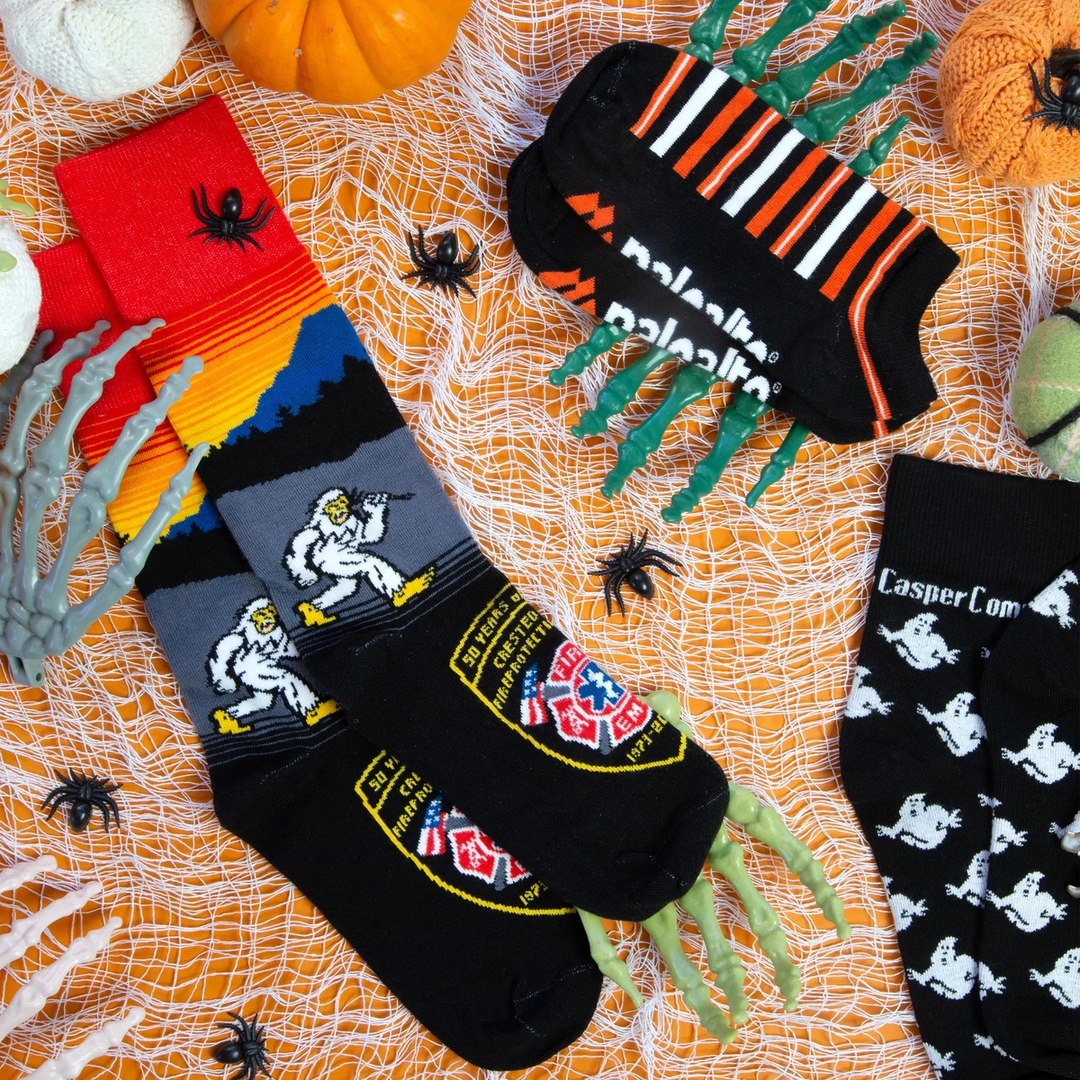 Athletic Halloween Socks - Spooky Sportswear for October Training - American Made 1