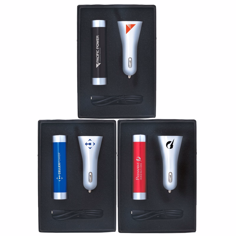 Executive Mobile Charging Kit Gift Set