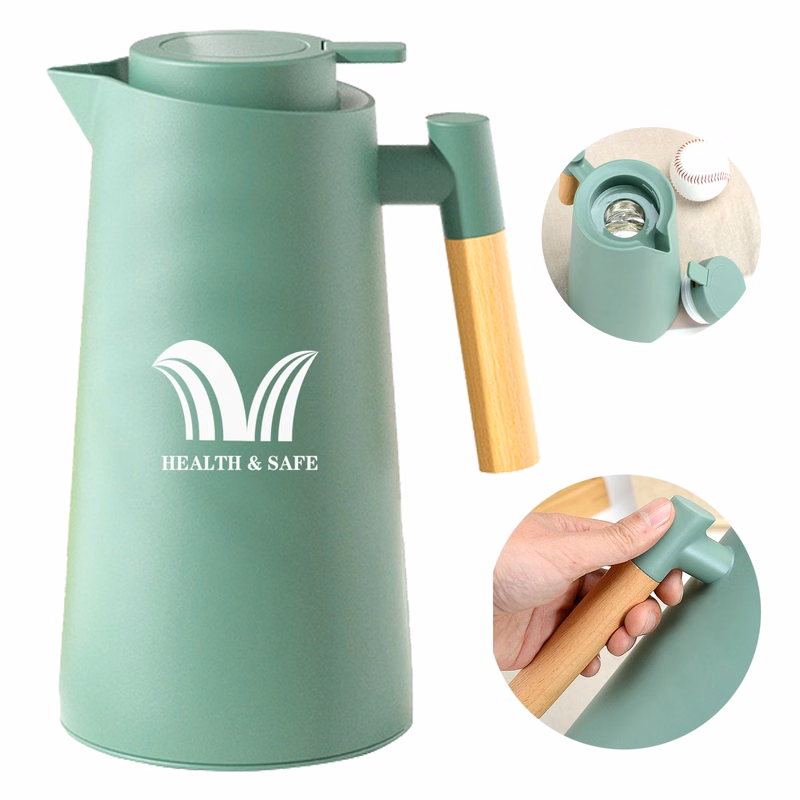 Warm Water Kettle With Wooden Handle
