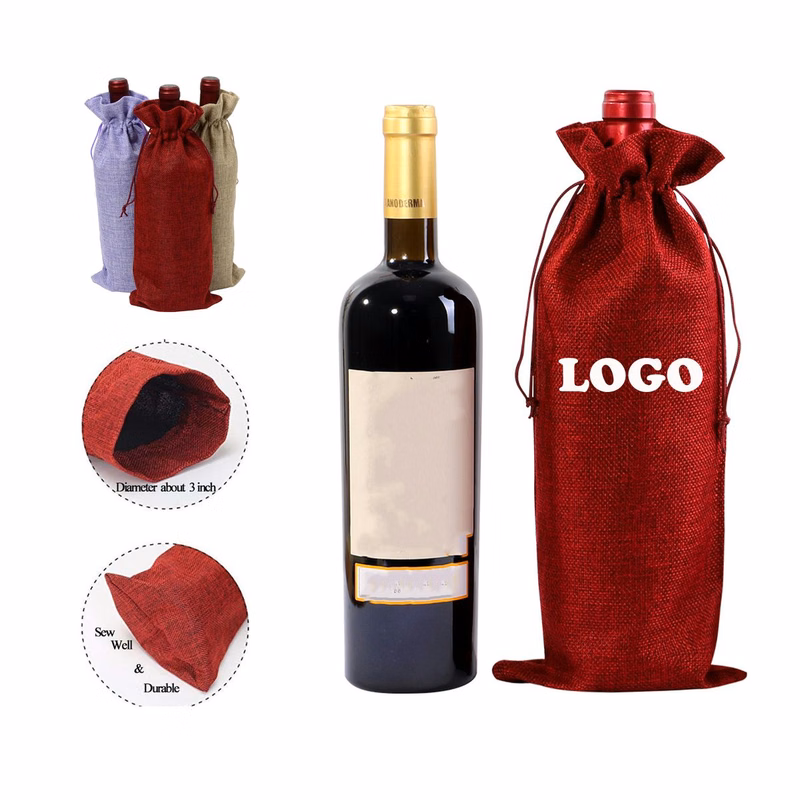 MOQ 5 pcs Wine Bottle Bag