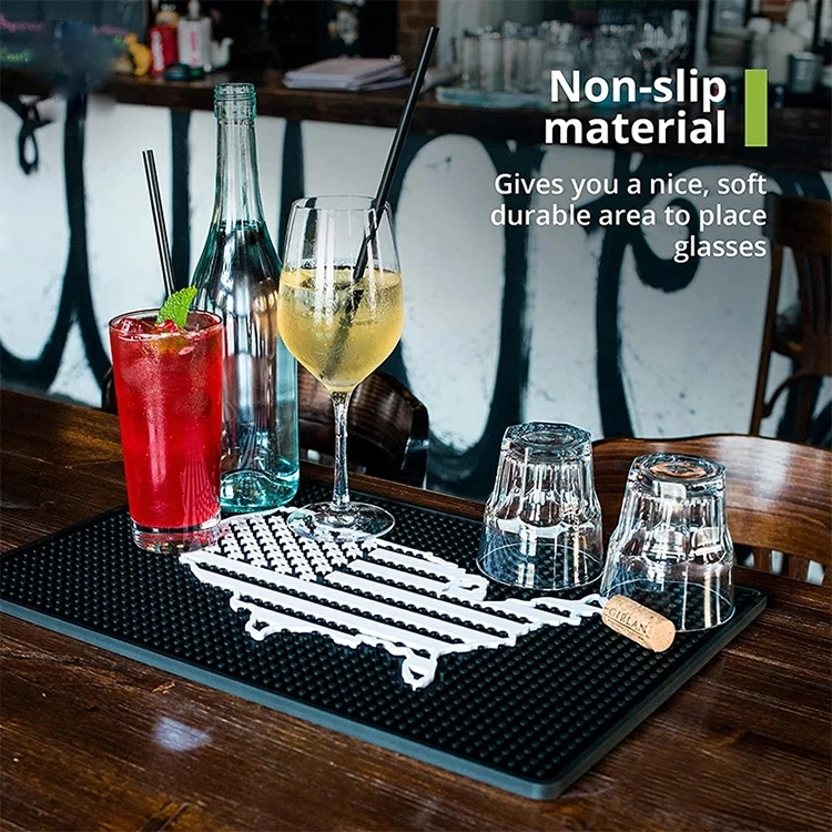 Non Slip Bar Mat with Custom Logo 1