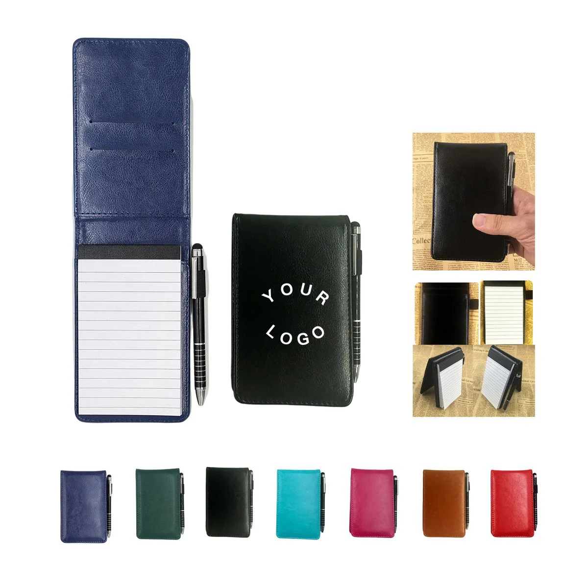 Compact Polyester A7 Notebook for Travel and Work 1