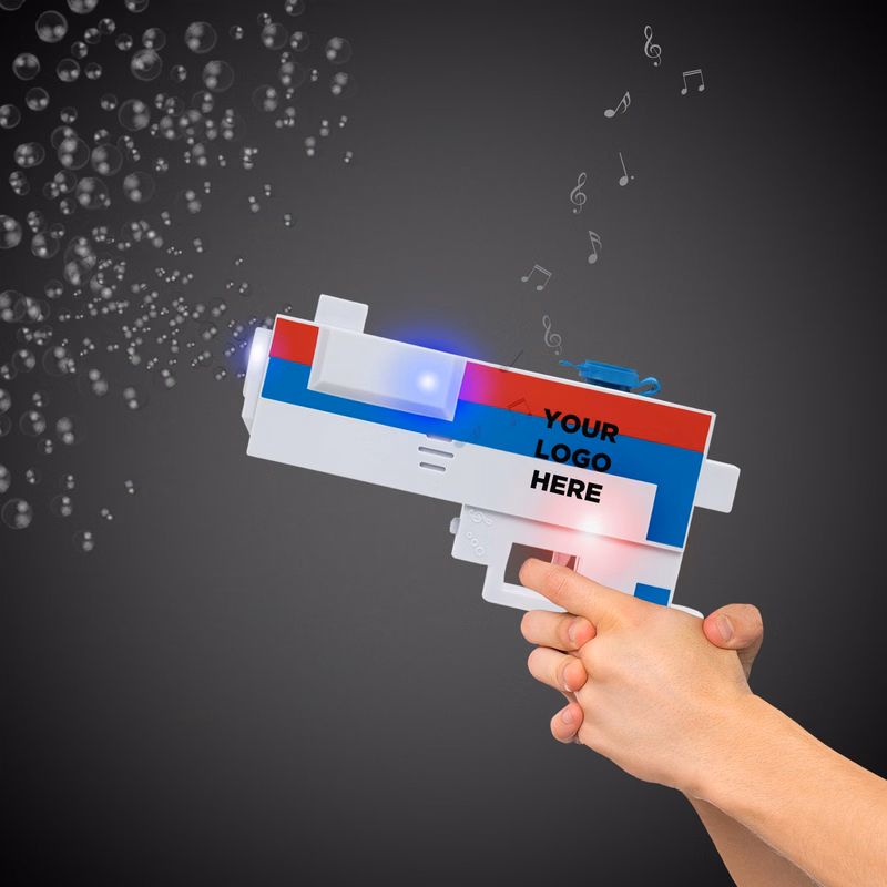 LED Pixel Bubble Gun