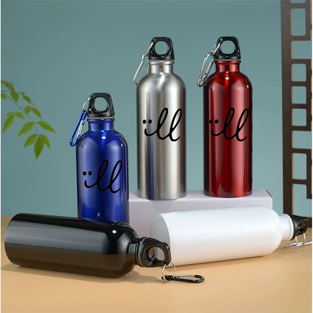 Sports Water Bottle with Carabiner 1