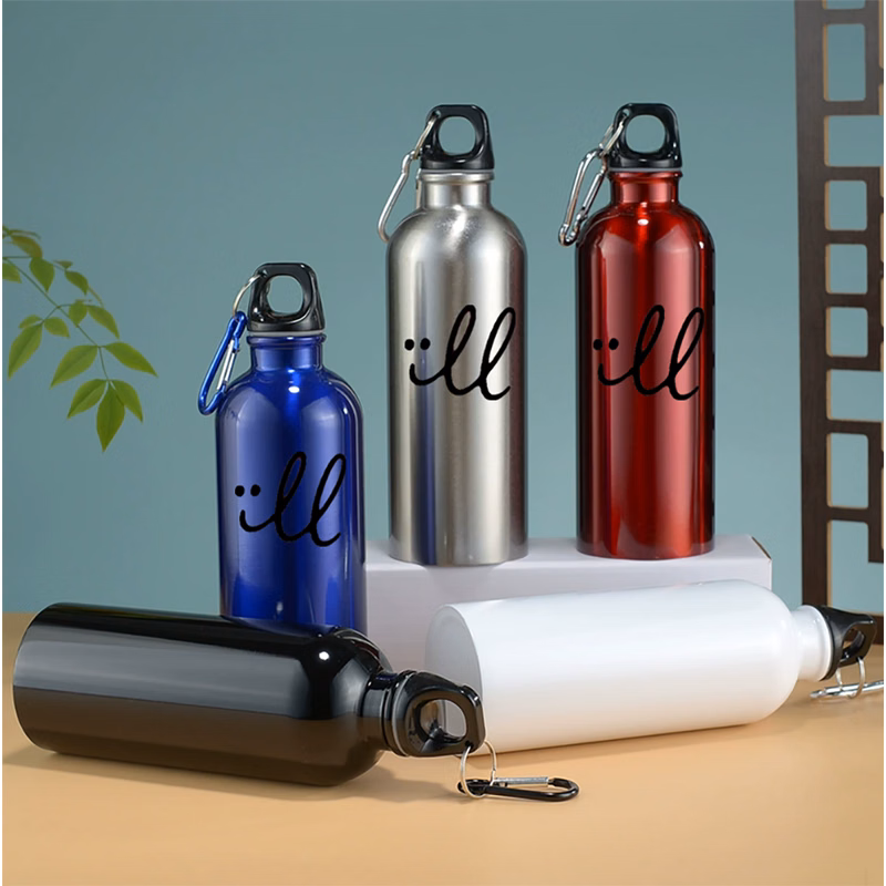 Sports Water Bottle with Carabiner