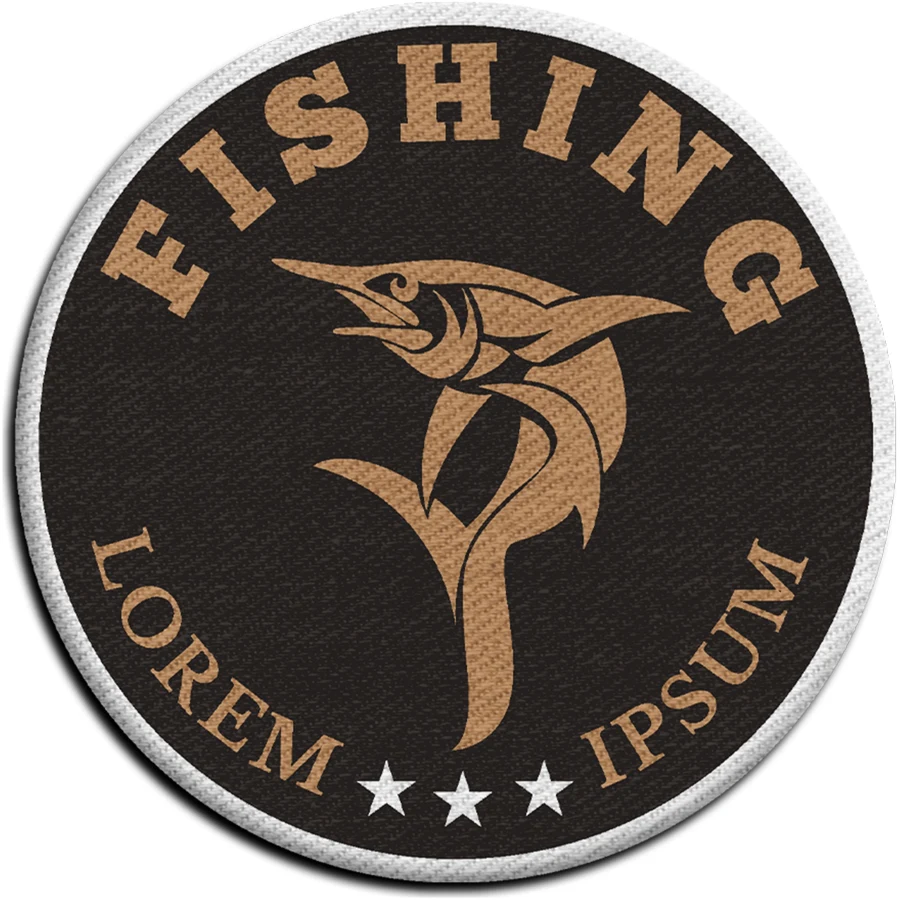 Dye Sublimation Patch - 4.0" Wide 1