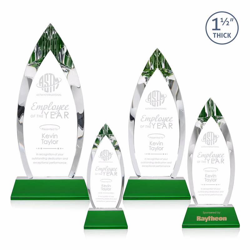Fortier Award on Entwhistle Base - Green