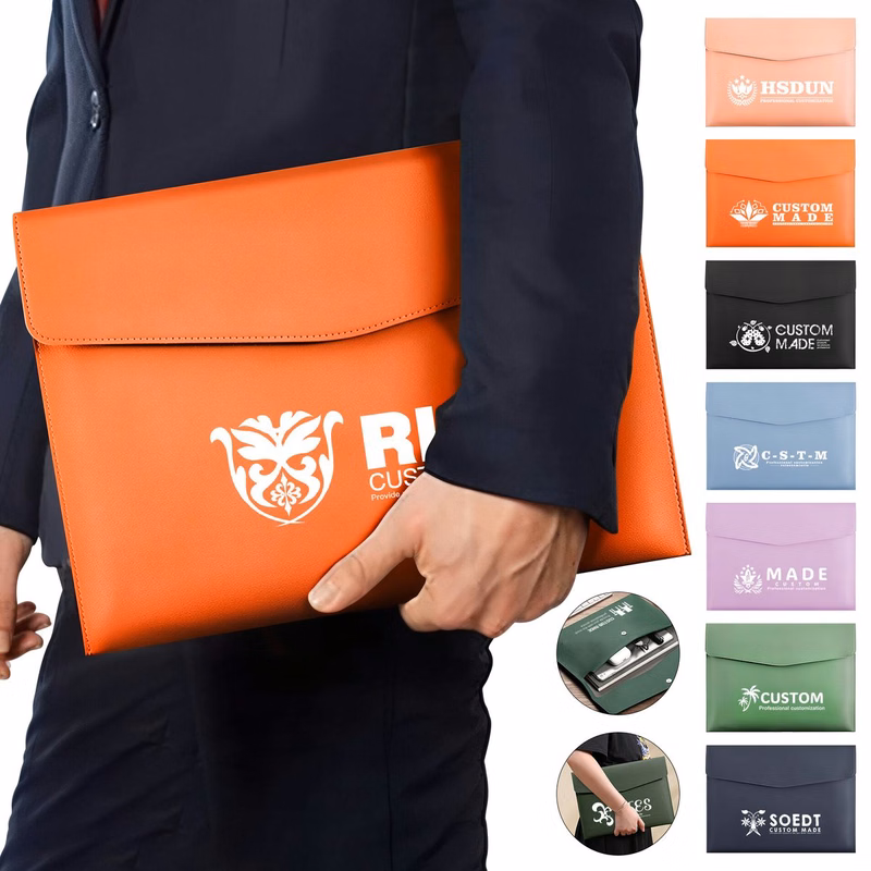 A4 Envelope-Style File Bag (With Snap Closure)