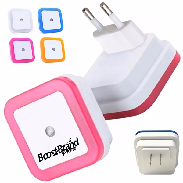 Custom Smart LED Night Light with Auto Light Sensor — Home & Office Essential