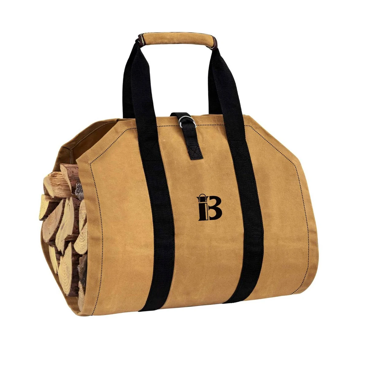 Outdoor multi-functional portable firewood storage bag 1