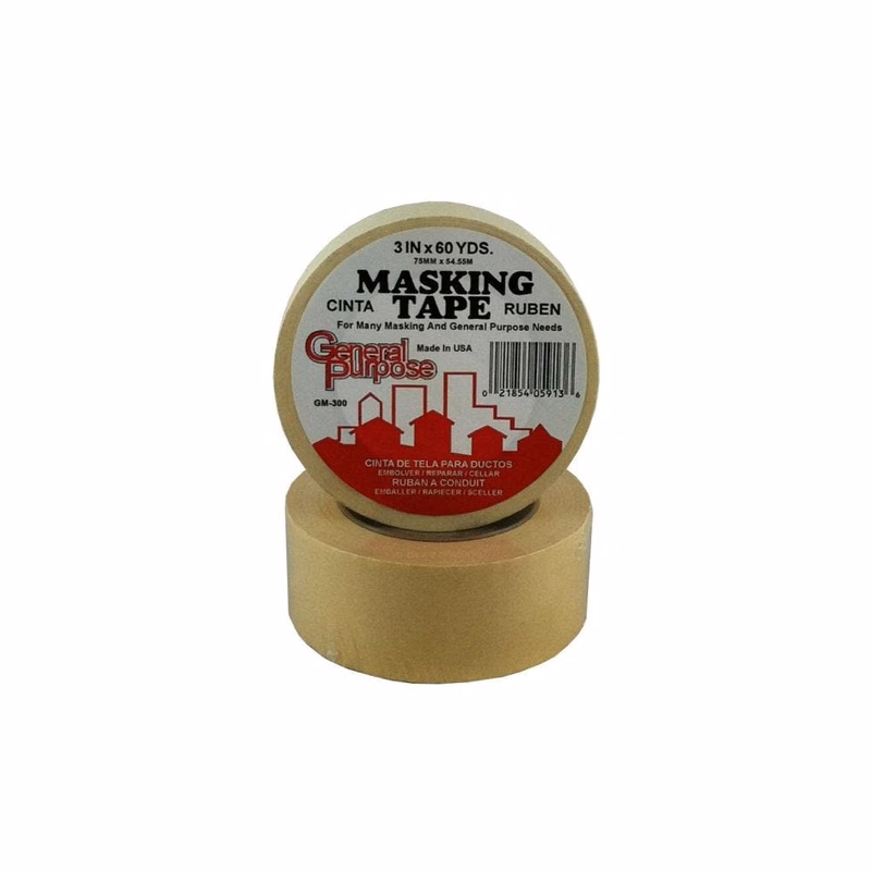 Multipurpose Masking Tape - 3" x 60 yards