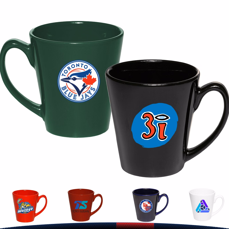 12 oz. Blint Ceramic Latte Custom Mugs
