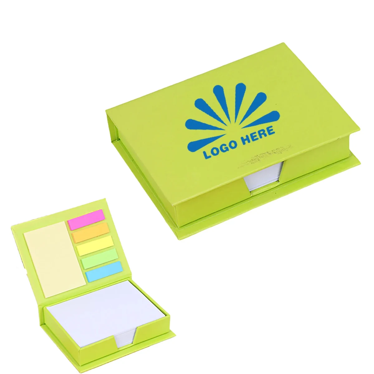 Recycled Memo Case with Sticky Notes 1