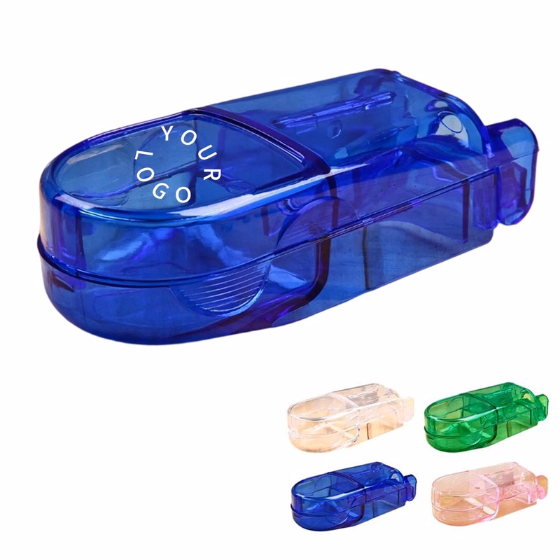Pill Splitter Plastic 3.6x1.6x1 Inch Tool