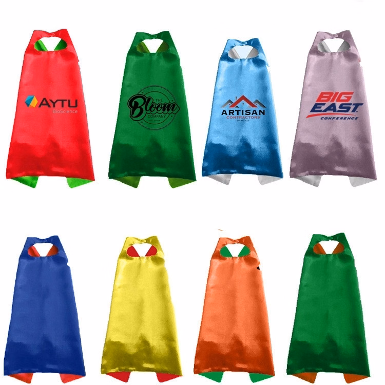 Double Layer Kids Costumes Capes