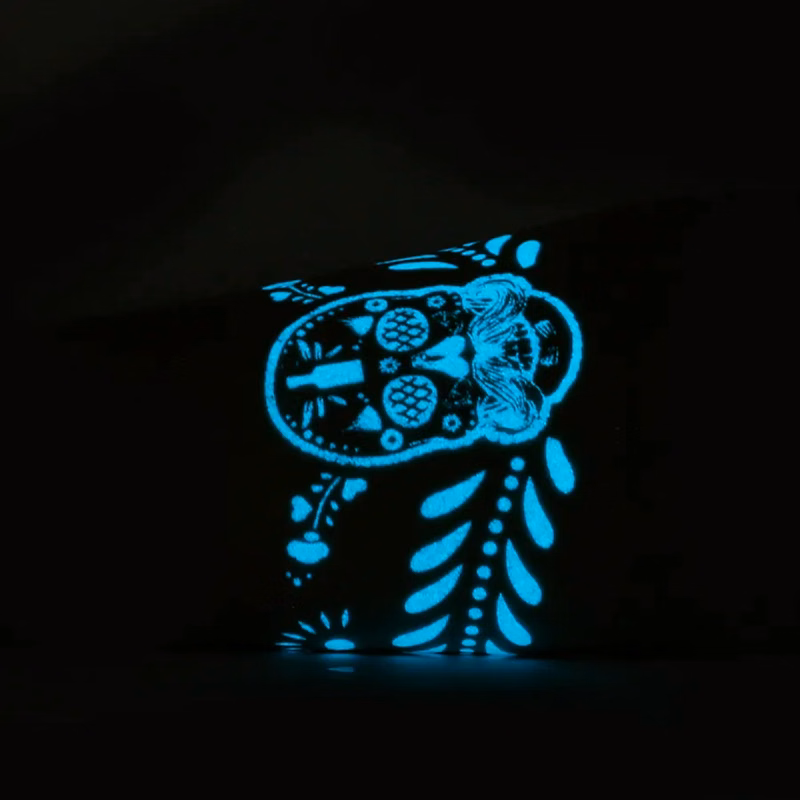 Custom Glow Green Tattoos