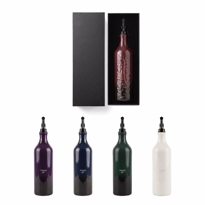 Amaro 600 Ml / 20.3 Oz Ceramic Olive Oil Dispenser