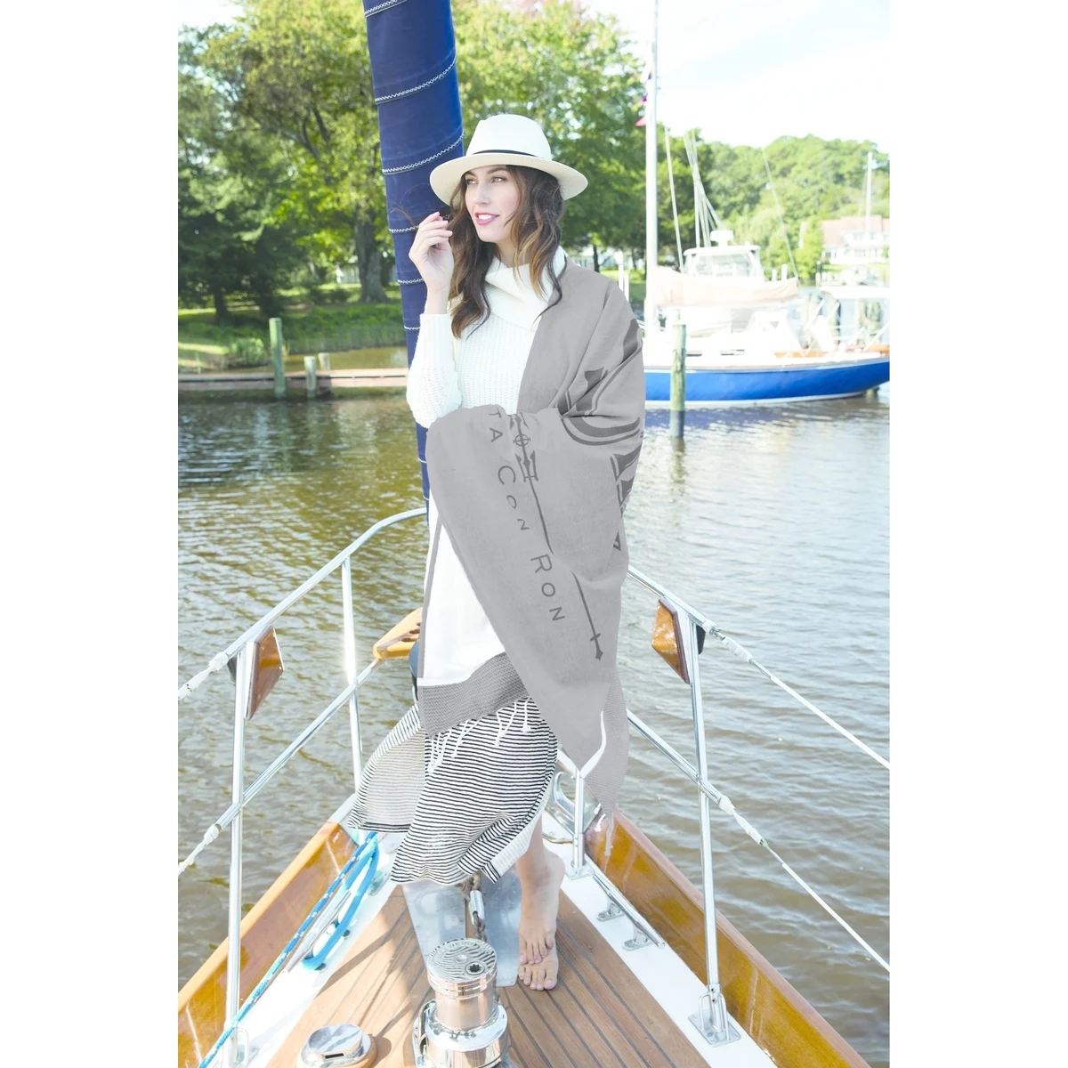 Oceanis Peshtemal Beach Towel 1