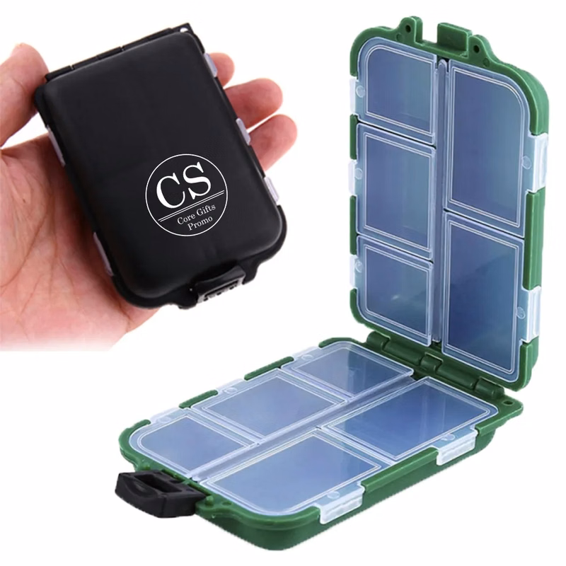 10 Compartments Fishing Tackle Organizing Box