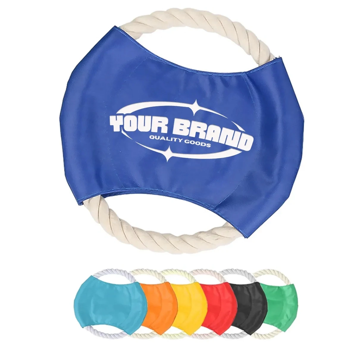 Pet Training Playing Toy Cotton Rope Dog Flying Saucer 1