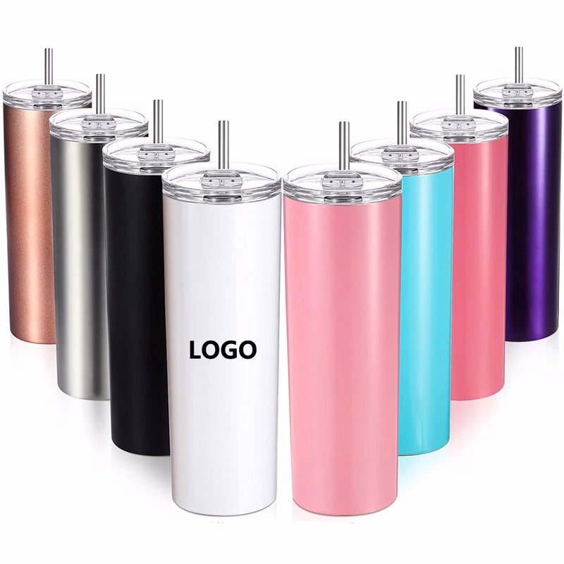 20 oz Tumbler with Lids Double Wall Insulated