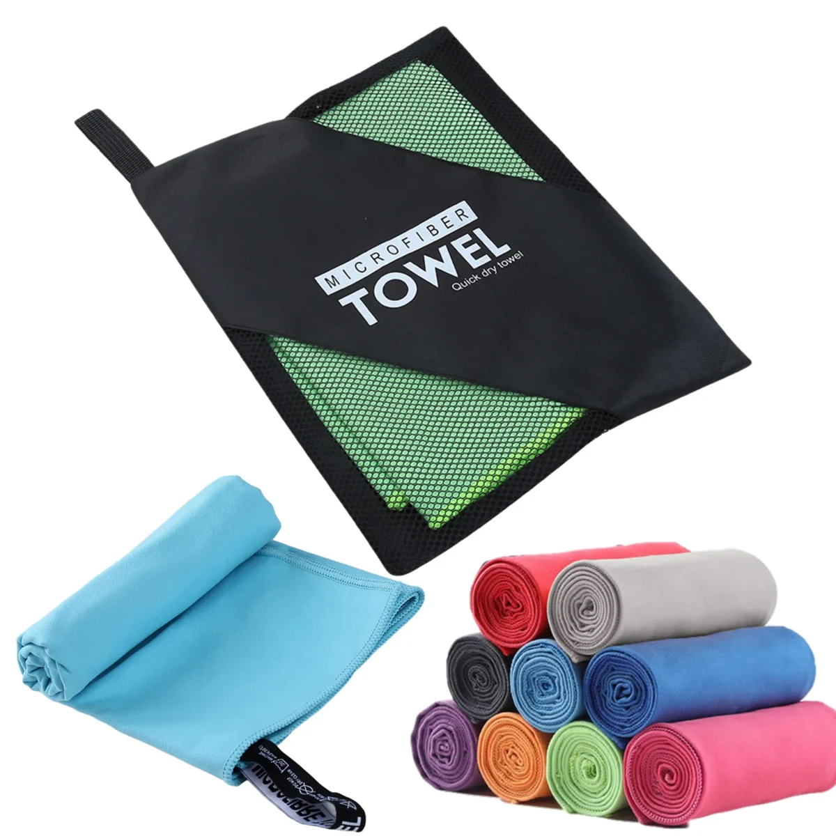 Microfiber Towel For Sports Fast Drying 1