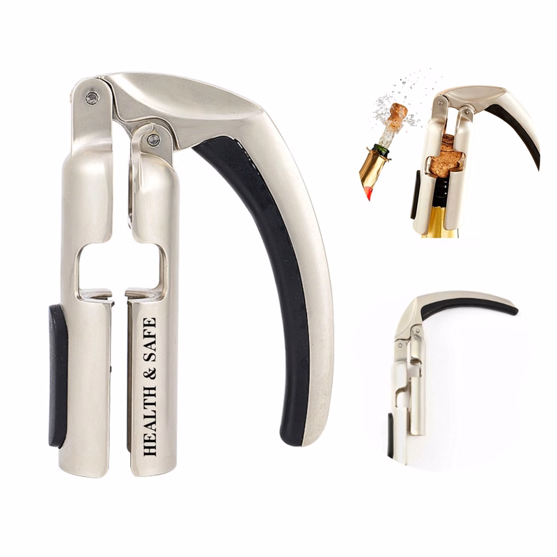 Metal Champagne Corkscrew