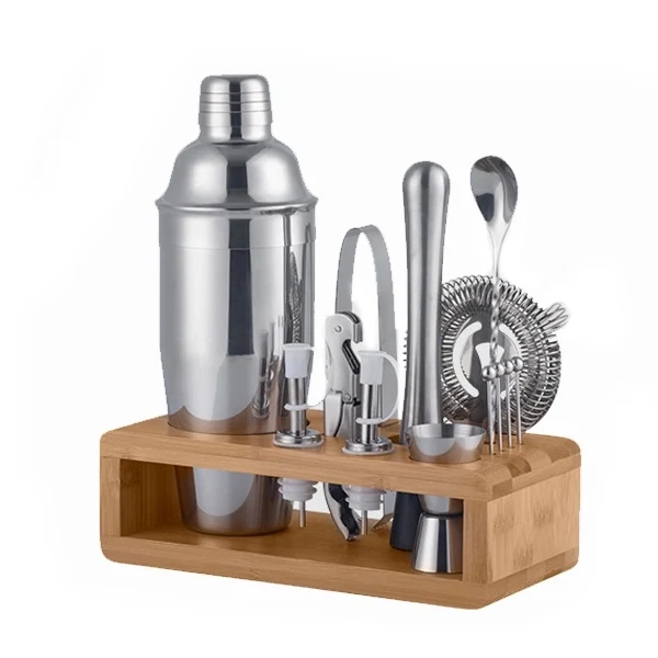 14-piece Stainless Steel Cocktail Shaker Set 1