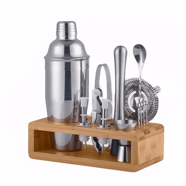 14-piece Stainless Steel Cocktail Shaker Set